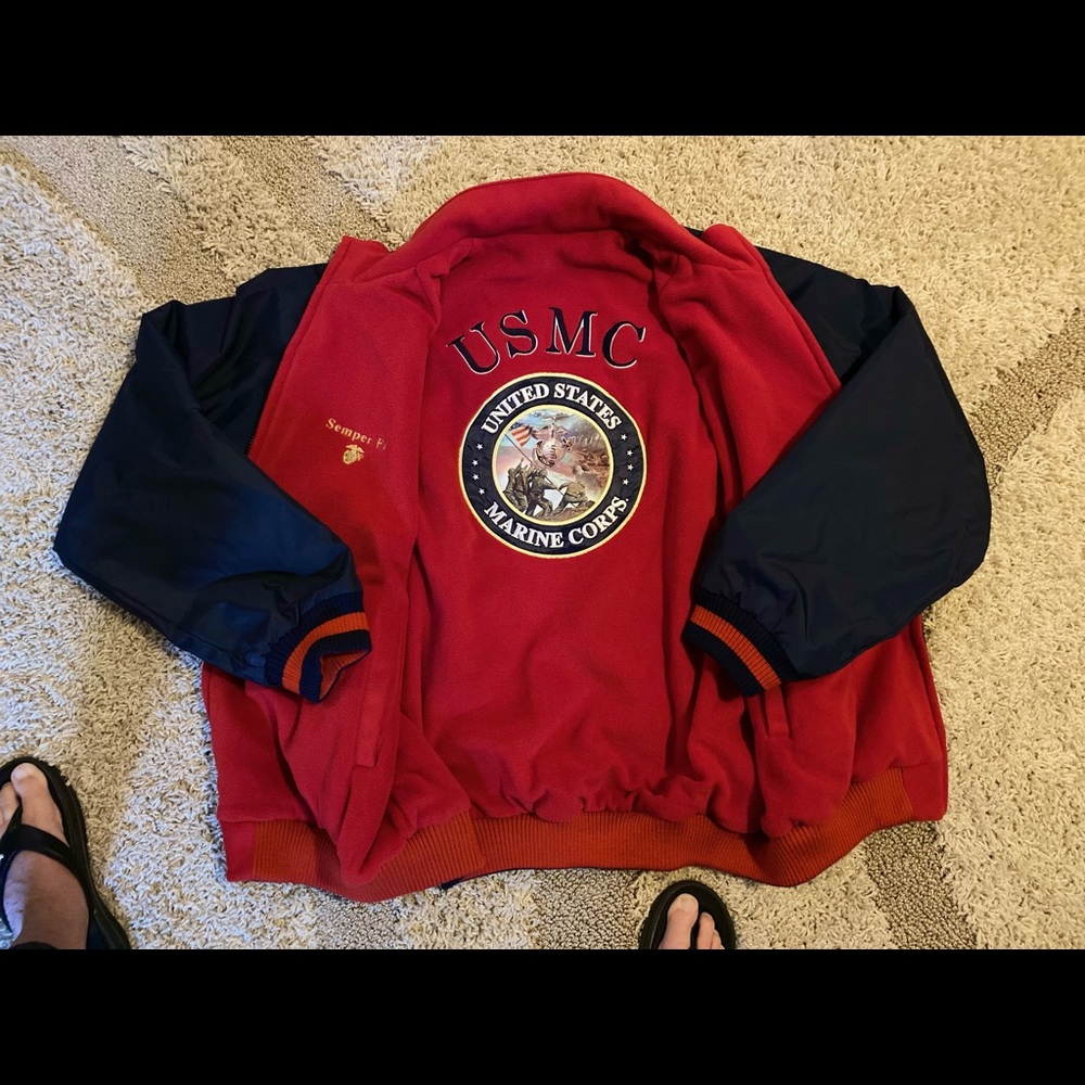 USMC - REVERSIBLE JACKET! INCREDIBLE!